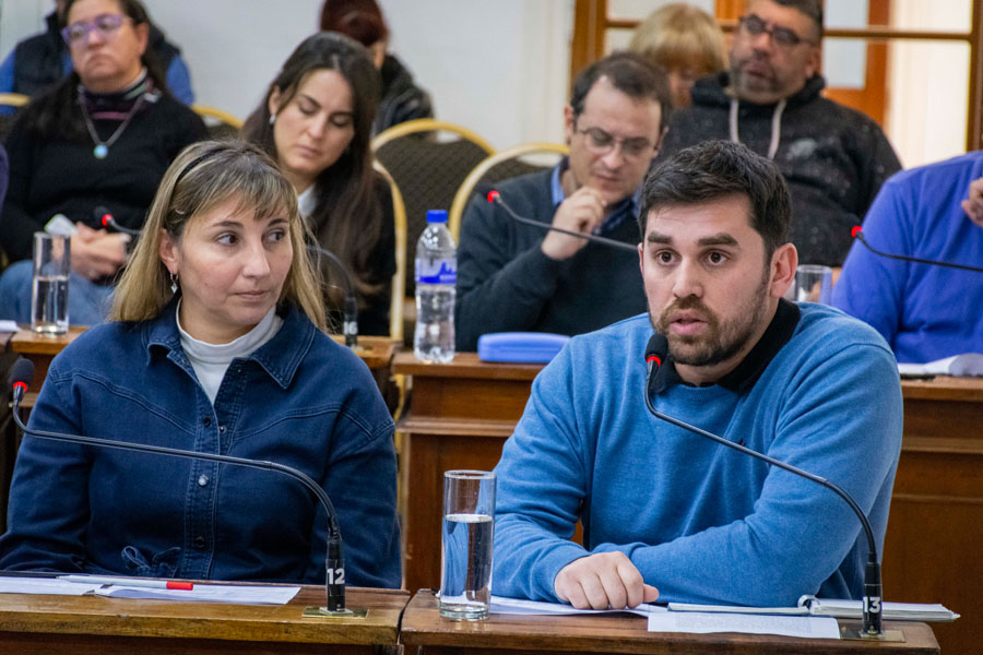 Ignacio Biga, concejal informante de la adhesión al Titulo Honoris Causa para Alberto Cantero