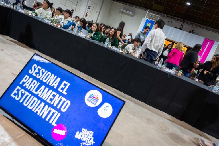 ESTUDIANTES PRESENTAN PROYECTOS EN EL PARLAMENTO ESTUDIANTIL